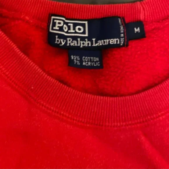 Polo Ralph Lauren OG RL2000 Ski Bear Sweatshirt, Mens